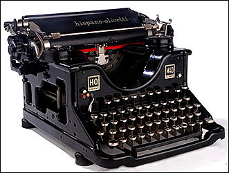 Máquina de escribir estándar