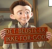 Godtfred Kirk Christiansen recibe una leccion de su padre