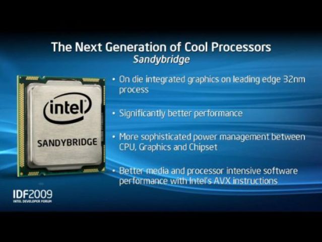 Intel Core Sandy Bridge