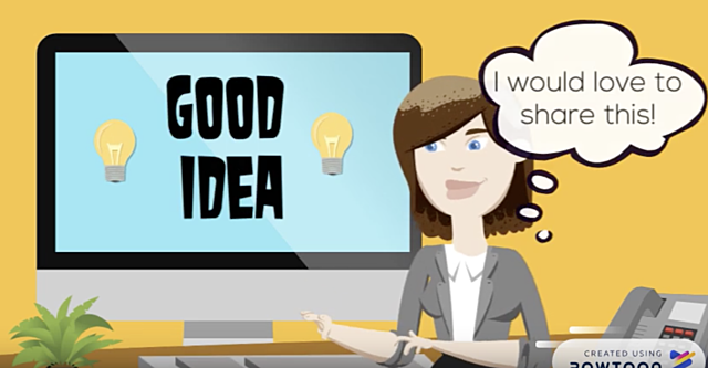 Laura makes her first Powtoon