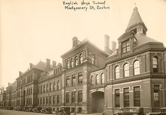 1821 First Public High School in Boston