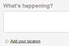 ahora puedes agregar tu ubicación a tus Tweets