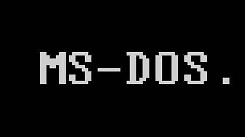 Sistema operativo de Microsoft MS-DOS 1.0