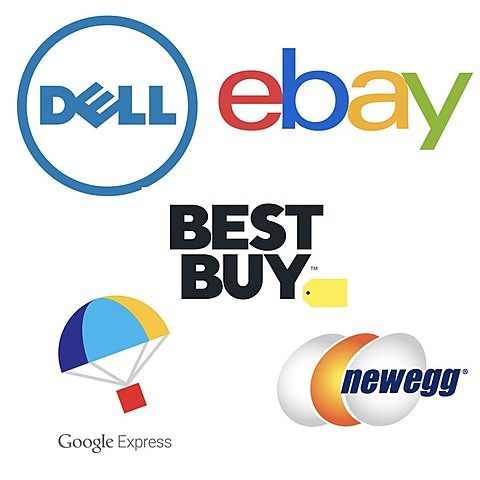 Ebay, Amazon y Dell