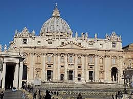 The St. Peter's Basilica is Started (Catholic Church Pre Reformation)