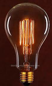 Thomas A. Edison fabrica la lámpara incandescente