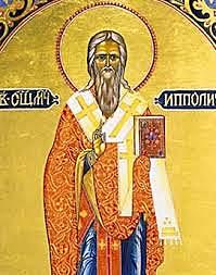 Hipólito de Roma escribe "Tradición apostólica"