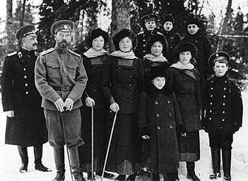 Tsar Nicholas II and His Family Assassinated
