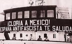 Recepción de refugiados de España y otros europeos huyendo de los Nazis