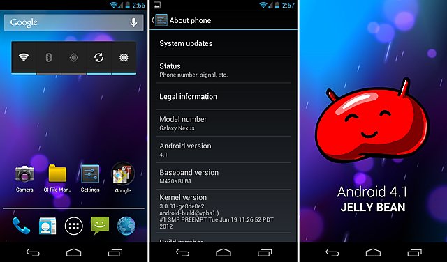 Android 4.1 Jelly Bean
