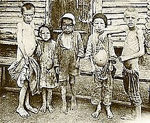 Stalin would seize crops of those who didn't meet quota, leaving millions to stare