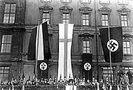 Hitler replaced religion with racial creed