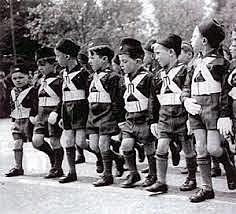 Mussolini created an army of young Fascist soldiers