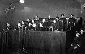 Stalin held public show trials
