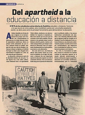 Creación de la primera universidad a distancia