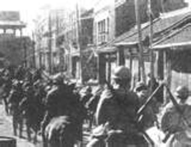 Japanease invasion of Manchuria