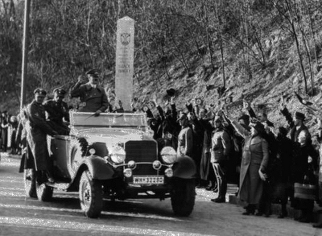 Hitler takes Austria