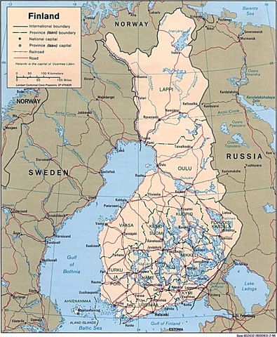 Russian army into Finland ( Finns surrender in three months)