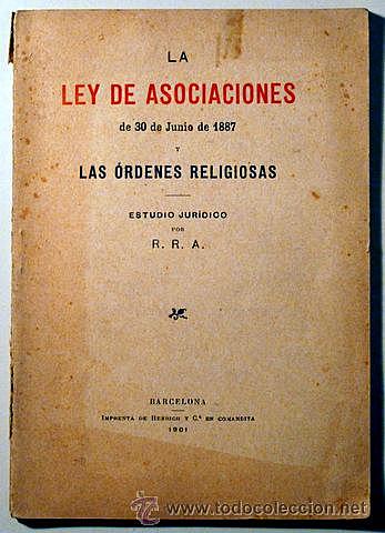 Ley de Asociaciones de 1887