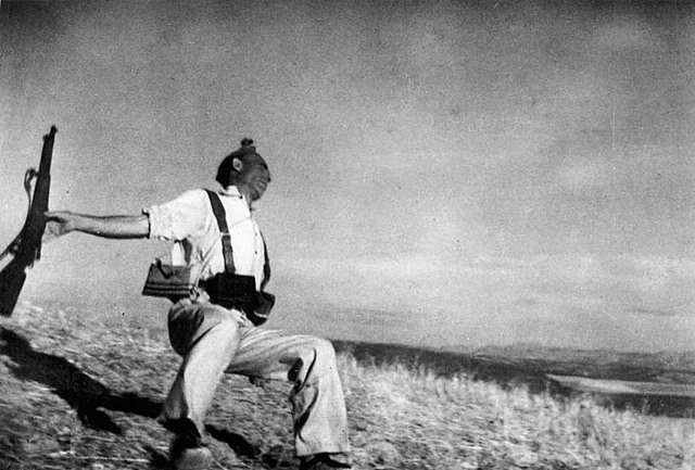 Inicio de la guerra civil española