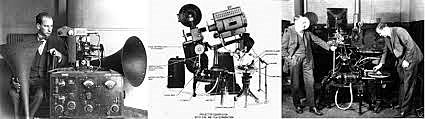 Invención del cine sonoro