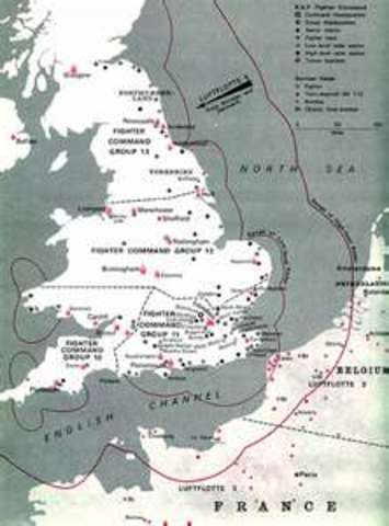 Plans for the invasion of Great Britian; begins the Battle of Britian