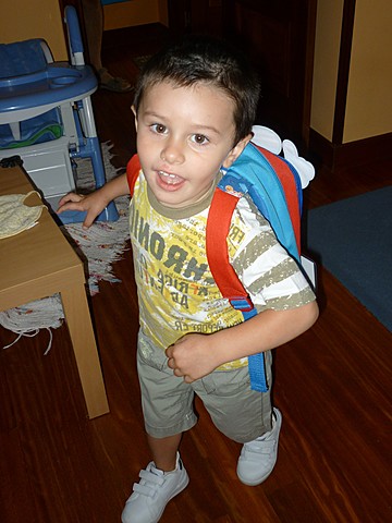 Nire eskola lehen eguna.