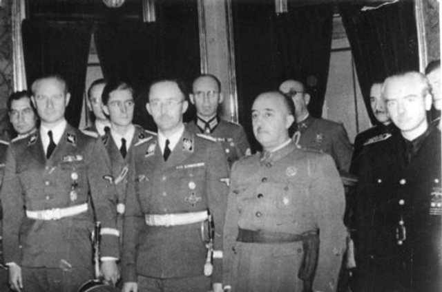 Franco issuccessful in Spain