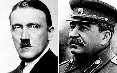 Hitler and Stalin ally