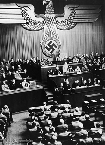 Enabling Act Passed making Adolf Hitler Dictator of Germany
