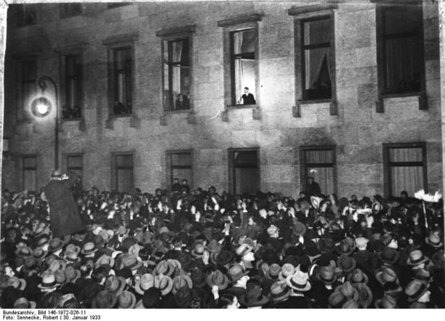 Hitler becomes Chancellor of Germany, establishing the Third Reich