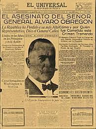 Asesinato de Álvaro Obregón