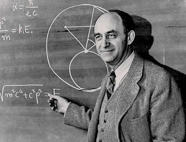 Enrico Fermi discovers atomic fission