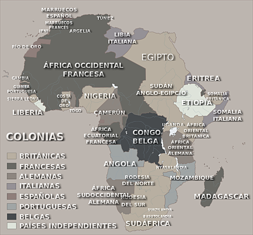 Las potencias europeas se reparten África *