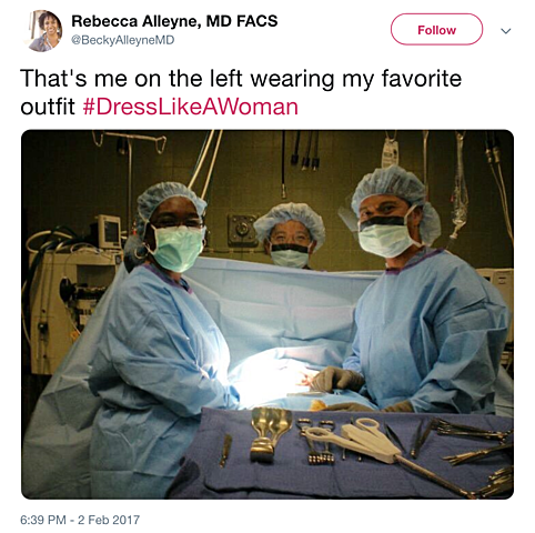 #DressLikeAWoman