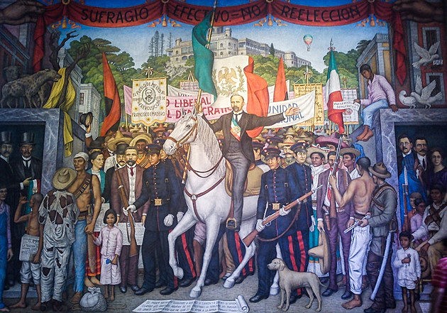 "Sufragio efectivo, no reelección"