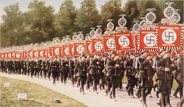 Hitler Announces secret plans for Lebensraun.