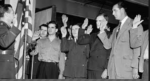 First peacetime draft