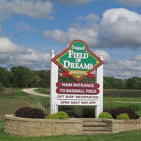 We went to the Field of Dreams