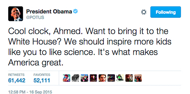 #IstandwithAhmed