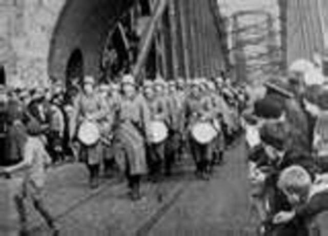 German troops invade Rhinland