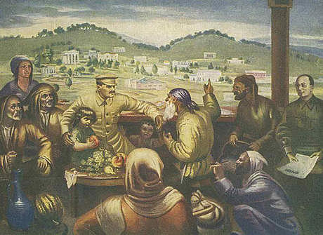 Stalin announces "liquidation of the Kulaks as a class"