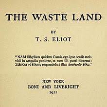 T.S Eliot published The Waste Land
