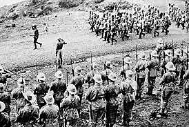 Mussolini takes Ethiopia