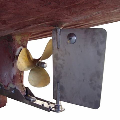 China invented boat rudder