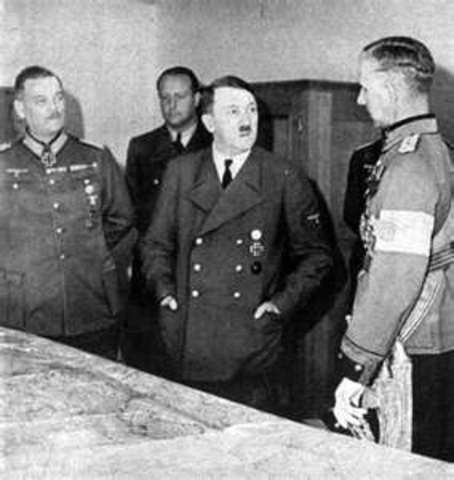 Hitler announces secret plans for lebensraum