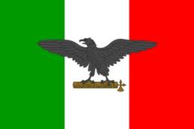 Fascist Party established under Muissolini in Italy