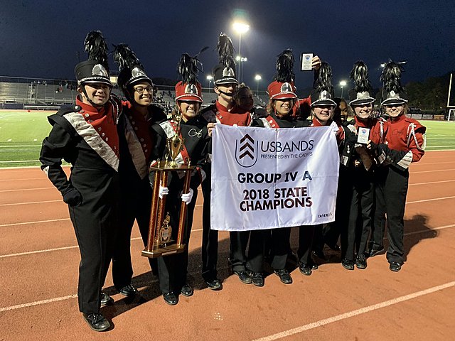 I started marching band