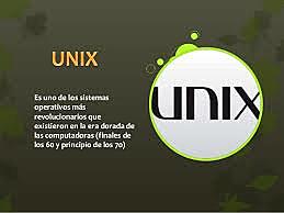 Comienza la era Unix