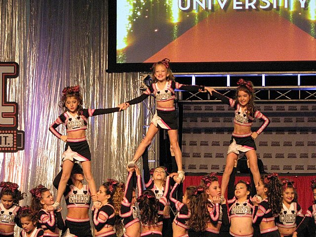 Started Cheerleading